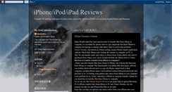 Desktop Screenshot of iphoneipodipadreviews.blogspot.com