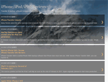 Tablet Screenshot of iphoneipodipadreviews.blogspot.com