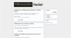 Desktop Screenshot of informacoeshacker.blogspot.com