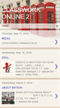 Mobile Screenshot of classworkonline2.blogspot.com