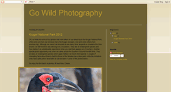 Desktop Screenshot of gowildphotography.blogspot.com