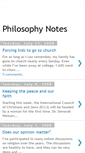 Mobile Screenshot of philosophynote.blogspot.com