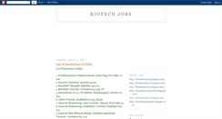 Desktop Screenshot of biotechecstasy.blogspot.com