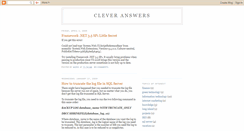 Desktop Screenshot of forcleverpeople.blogspot.com