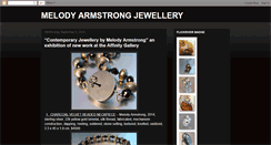 Desktop Screenshot of melodyarmstrong.blogspot.com