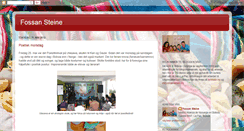 Desktop Screenshot of fossansteine.blogspot.com