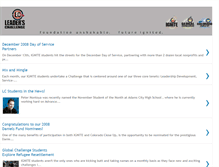 Tablet Screenshot of leaderschallenge.blogspot.com