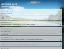Tablet Screenshot of diplomaticbook.blogspot.com