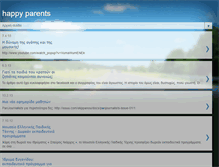 Tablet Screenshot of happyparents-psychology.blogspot.com