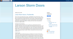 Desktop Screenshot of larsonstormdoors.blogspot.com