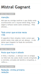 Mobile Screenshot of mistral-gagnant.blogspot.com