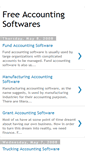 Mobile Screenshot of free-accounting-softwares.blogspot.com