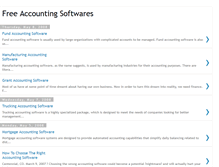 Tablet Screenshot of free-accounting-softwares.blogspot.com