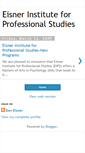 Mobile Screenshot of eisnerinstitute.blogspot.com