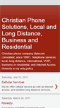 Mobile Screenshot of christianphone.blogspot.com