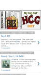 Mobile Screenshot of mybigfathcgdiet.blogspot.com