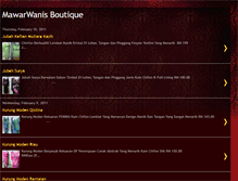 Tablet Screenshot of mawarwanis.blogspot.com