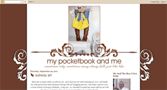 Desktop Screenshot of mypocketbookandme.blogspot.com