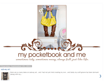 Tablet Screenshot of mypocketbookandme.blogspot.com