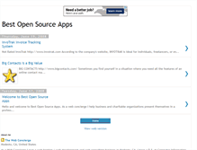 Tablet Screenshot of opensourceapps.blogspot.com