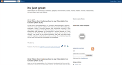 Desktop Screenshot of itsjustgreat.blogspot.com