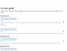 Tablet Screenshot of itsjustgreat.blogspot.com