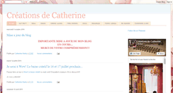 Desktop Screenshot of creationsdecatherine.blogspot.com