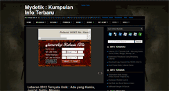 Desktop Screenshot of mydetik.blogspot.com