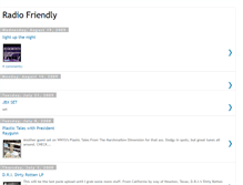 Tablet Screenshot of friendlyradio.blogspot.com