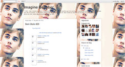 Desktop Screenshot of imagineebelieber.blogspot.com