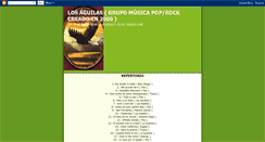 Desktop Screenshot of poplosaguilas.blogspot.com