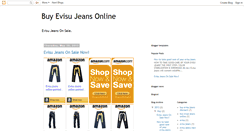 Desktop Screenshot of buyevisujeans.blogspot.com