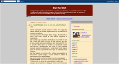 Desktop Screenshot of bicimatera.blogspot.com