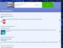 Tablet Screenshot of finanzas101.blogspot.com