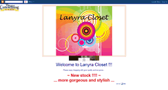 Desktop Screenshot of lanyracloset.blogspot.com