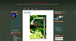 Desktop Screenshot of cotidianasvistas.blogspot.com