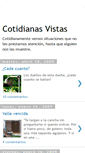 Mobile Screenshot of cotidianasvistas.blogspot.com