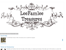 Tablet Screenshot of famleefavorites.blogspot.com