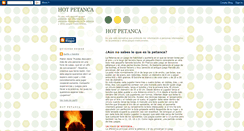 Desktop Screenshot of hotpetanca.blogspot.com