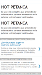 Mobile Screenshot of hotpetanca.blogspot.com