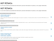 Tablet Screenshot of hotpetanca.blogspot.com