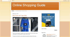 Desktop Screenshot of perfectonlineshoppingguide.blogspot.com