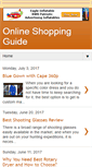 Mobile Screenshot of perfectonlineshoppingguide.blogspot.com