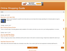 Tablet Screenshot of perfectonlineshoppingguide.blogspot.com