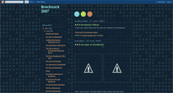 Desktop Screenshot of brecknock2007.blogspot.com