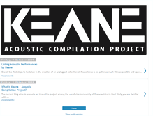 Tablet Screenshot of keaneacoustic.blogspot.com