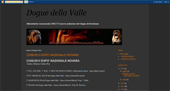 Desktop Screenshot of doguedellavalle.blogspot.com