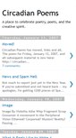 Mobile Screenshot of circadianpoems.blogspot.com