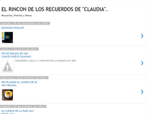 Tablet Screenshot of elrincondeclaudita.blogspot.com