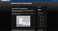 Desktop Screenshot of mjhistoriadelainformatica.blogspot.com